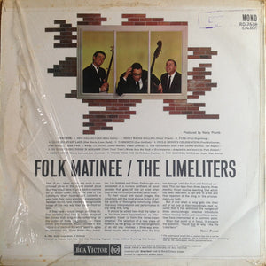 The Limeliters : Folk Matinee (LP, Album, Mono)