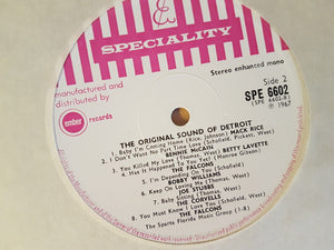 Various : The Original Sound Of Detroit (LP, Comp, Mono, "st)