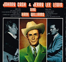 Load image into Gallery viewer, Johnny Cash &amp; Jerry Lee Lewis : Johnny Cash &amp; Jerry Lee Lewis Sing Hank Williams (LP, Comp)
