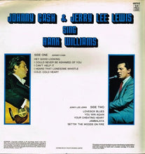 Load image into Gallery viewer, Johnny Cash &amp; Jerry Lee Lewis : Johnny Cash &amp; Jerry Lee Lewis Sing Hank Williams (LP, Comp)
