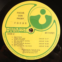 Load image into Gallery viewer, Focus (2) : Focus Con Proby (LP, Album)
