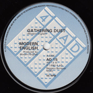 Modern English : Gathering Dust (7", Single)