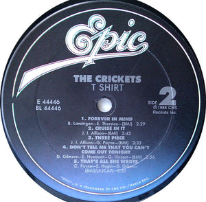The Crickets (2) : T-Shirt (LP, Album)