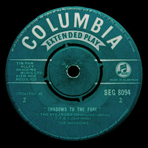 The Shadows : The Shadows To The Fore (7", EP, Mono)