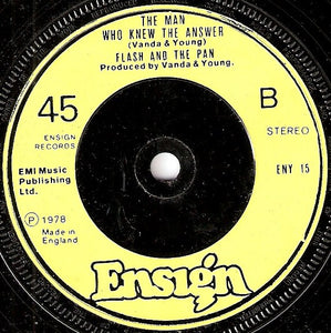 Flash & The Pan : And The Band Played On (Down Among The Dead Men) (7", Single, Gre)