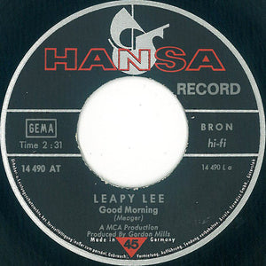 Leapy Lee : Good Morning / Teresa (7", Single)