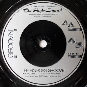 The Style Council : Groovin' (7", Single, Sil)