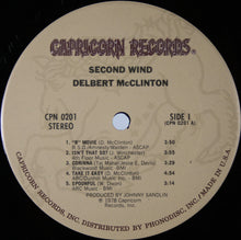Load image into Gallery viewer, Delbert McClinton : Second Wind (LP, Album, Ter)
