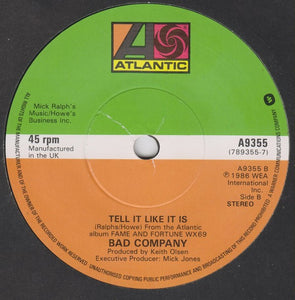 Bad Company (3) : This Love (7", Single, Ltd, Pat)