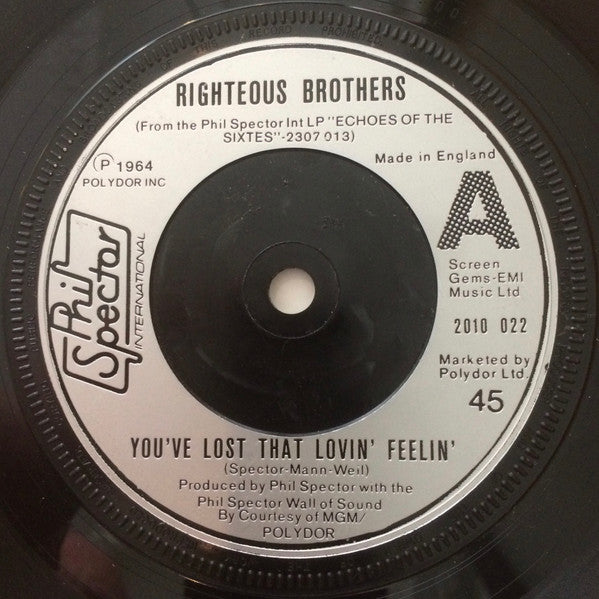 Righteous Brothers* : You've Lost That Lovin' Feeling  (7