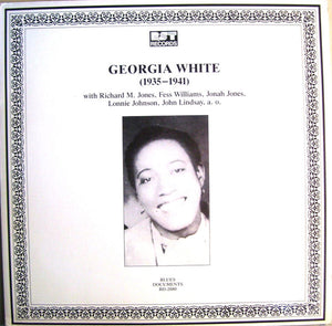 Georgia White : (1935-1941) (LP, Comp, Mono, RM)