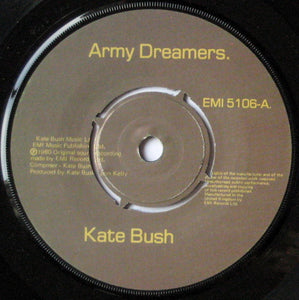 Kate Bush : Army Dreamers (7", Single, Pus)
