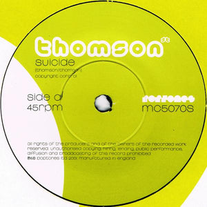 Thomson : Suicide / Blue Soup (7", Single)