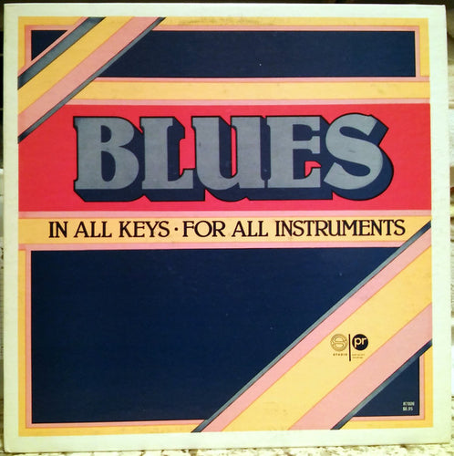 Harold Danko, Rufus Reid, Mel Lewis : Blues In All Keys - For All Instruments - Volume 1  (LP)