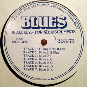 Harold Danko, Rufus Reid, Mel Lewis : Blues In All Keys - For All Instruments - Volume 1  (LP)