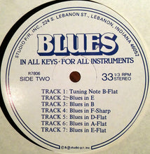 Load image into Gallery viewer, Harold Danko, Rufus Reid, Mel Lewis : Blues In All Keys - For All Instruments - Volume 1  (LP)
