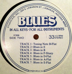 Harold Danko, Rufus Reid, Mel Lewis : Blues In All Keys - For All Instruments - Volume 1  (LP)