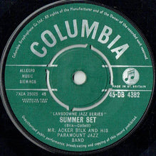 Load image into Gallery viewer, Acker Bilk And His Paramount Jazz Band : Summer Set (7&quot;, Single)

