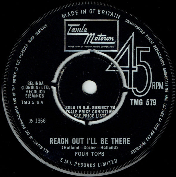 Four Tops : Reach Out I'll Be There (7