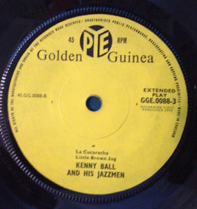 Kenny Ball And His Jazzmen : My Bonnie Lies Over The Ocean (7", EP)