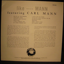 Load image into Gallery viewer, Carl Mann : Like, Mann (LP, Album, Mono)
