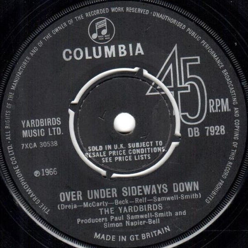 The Yardbirds : Over Under Sideways Down (7