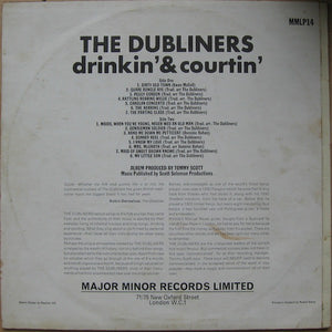 The Dubliners : Drinkin' & Courtin' (LP, Album, Mono)