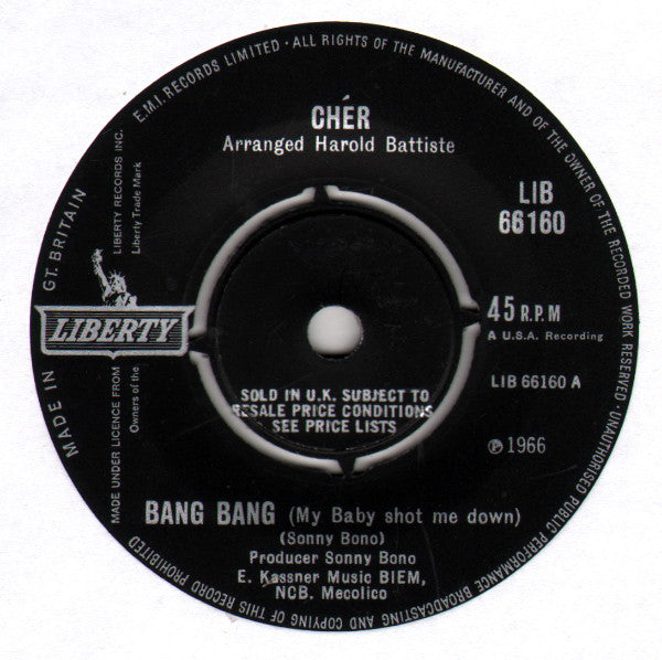Cher : Bang Bang (My Baby Shot Me Down) (7