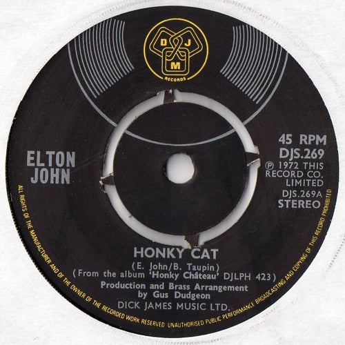 Elton John : Honky Cat (7
