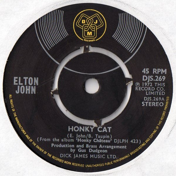 Elton John : Honky Cat (7