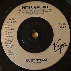 Peter Gabriel : Digging In The Dirt (7", Single)