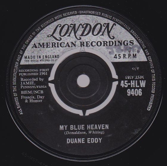 Duane Eddy : My Blue Heaven (7