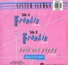 Load image into Gallery viewer, Sister Sledge : Frankie (Club Mix + Dub Mix) (12&quot;, Single)
