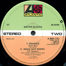 Load image into Gallery viewer, Sister Sledge : Frankie (Club Mix + Dub Mix) (12&quot;, Single)
