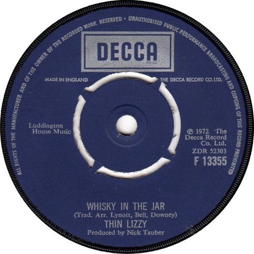 Thin Lizzy : Whisky In The Jar (7