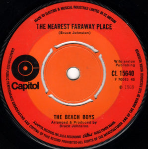 The Beach Boys : Cottonfields (7", Single, Mono, Kno)