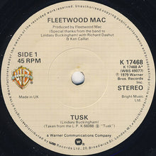 Load image into Gallery viewer, Fleetwood Mac : Tusk (7&quot;, Single)
