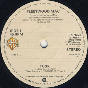 Fleetwood Mac : Tusk (7", Single)