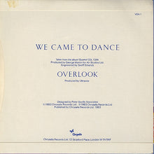 Load image into Gallery viewer, Ultravox : We Came To Dance (7&quot;, Single)
