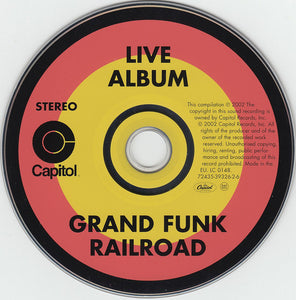 Grand Funk Railroad : Live Album (CD, Album, RE, RM)