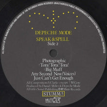 Load image into Gallery viewer, Depeche Mode : Speak &amp; Spell (LP, Album)
