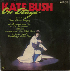 Kate Bush : On Stage (7", EP, Gat)