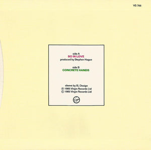 Orchestral Manoeuvres In The Dark : So In Love (7", Single)