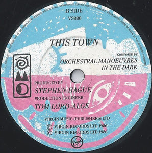 Orchestral Manoeuvres In The Dark : (Forever) Live And Die (7", Single)