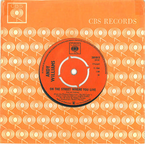 Andy Williams : Almost There (7", Single, Pus)