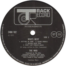 Load image into Gallery viewer, The Who : Who&#39;s Next (LP, Album)
