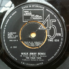 Load image into Gallery viewer, Four Tops : Walk Away Renee (7&quot;, Single, 4-P)

