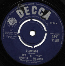 Load image into Gallery viewer, Jet Harris And Tony Meehan : Diamonds (7&quot;, Single)
