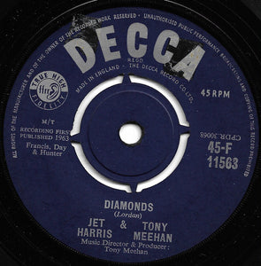 Jet Harris And Tony Meehan : Diamonds (7", Single)