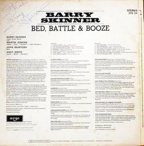 Barry Skinner : Bed, Battle & Booze (LP, Album)